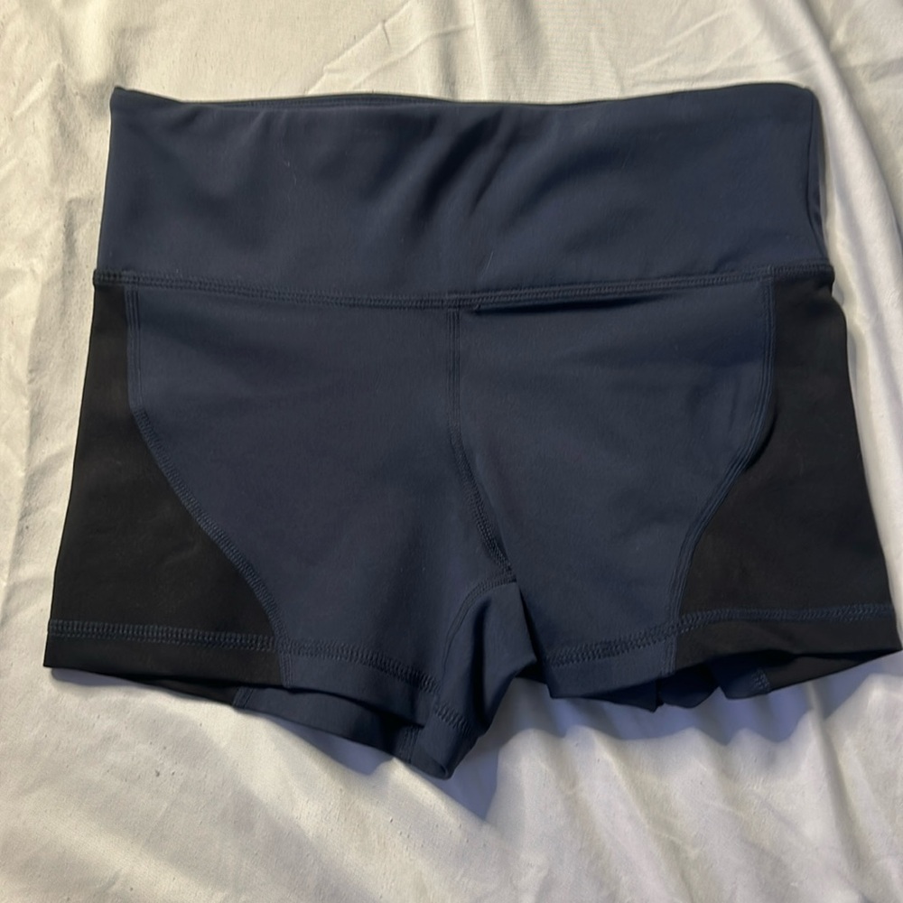 Yoga mini shorts. Good compression material but sir super comfy.